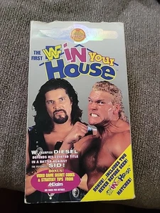 WWF In Your House #1 VHS 1995 Coliseum Video Diesel Kevin Nash Sid Vicious 95  - Imagen 1 de 4