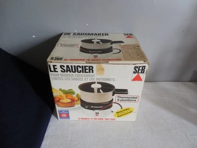 SAUCIER SEB APPAREIL A FAIRE LES SAUCES DANS SON CARTON D'ORIGINE - Imagen 1 de 4
