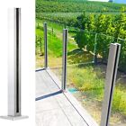 Glass Railing Post,Balustrade Post for Deck Railing/Patio Stairs/Indoor Staircas