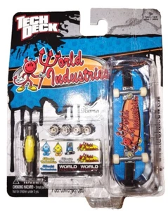 World Industries Tech Deck Skateboard 96mm Fingerboard Devil Man Rare NOS Sealed - Picture 1 of 2