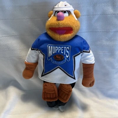 McDonald’s Muppets NHL Hockey Peluche Juguete Fozzie Oso 11” Alto Foto 1 de 4
