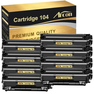 8PK Toner Cartridge 104 Replacement For Canon 104 ImageClass MF4150 D420 MF4350d - Picture 1 of 11