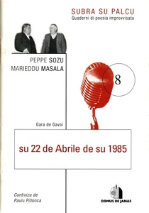 Festa de Sant'Antiogu : Gavoi, su 22 abrile 1985 / Peppe Sozu, Marieddu Masala - Imagen 1 de 1