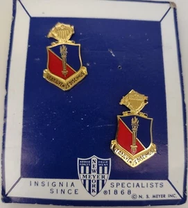 Vintage US Army Adjutant General School DUI Crest "Ut Adjuvemus Discimus" NOS - Picture 1 of 3