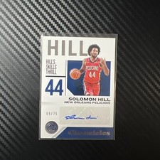 2018-19 Panini Chronicles Chronicles Signatures /75 Solomon Hill #CS-SH Auto
