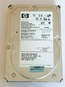 300 GB HP BD3008A4C6/ST33000007LC Wide Ultra320 SCSI 80pin 10K 3.5 " Hard Drive - Picture 1 of 1