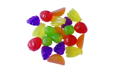 Reusable Ice Cube Set 40/60 - Colored Fruit Cubes - For Chilled Drinks - Image 1 of 4