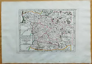 Litauen Großherzogin von Lithuanie - Originalkarte Vaugondy - 1748 - Bild 1 von 2