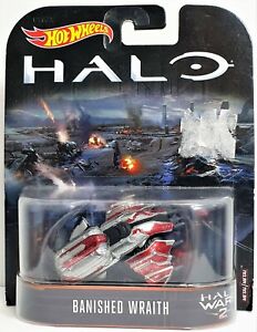 Hot Wheels Halo Banished Wraith Action Figure Mattel 1:64