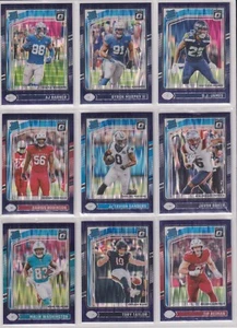 2024 Optic Purple Wave RC Lot (9) – Sanders, Taylor, Washington, Baker, More! 🔥 - Bild 1 von 2