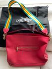 Osprey London Best Selling The Hendrix Leather Hobo Bag - Tomato Red Rrp £345