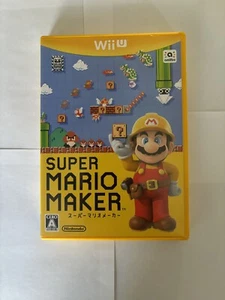Super Mario Maker Nintendo Wii U Japan Import US Seller - Picture 1 of 3