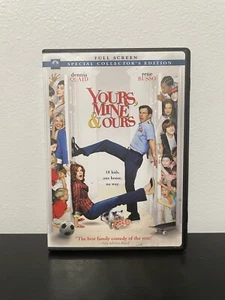 Yours Mine & Ours DVD Movie Special Collectors Edition Full Screen Dennis Quaid - Picture 1 of 4
