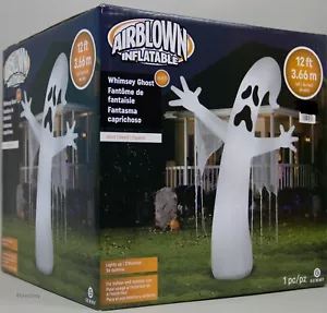 Halloween Gemmy 12 ft Light Up Spooky Whimsey Ghost Airblown Inflatable NIB - Picture 1 of 2