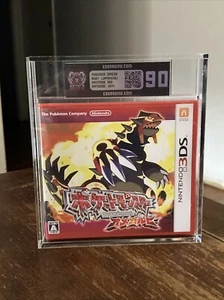 Pokemon Omega Ruby Japanese Video Game Nintendo 3DS Graded 90 ESG New Grading - Picture 1 of 7