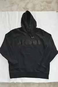 Alexander McQueen MCQ 'MCQUEEN' Sudadera con Capucha Negra Pullover Para Hombres Mediana M - Imagen 1 de 12