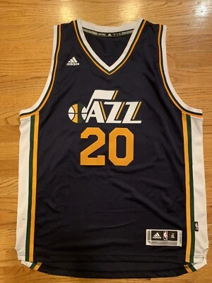 Camiseta Adidas NBA Utah Jazz Gordon Hayward #20 Baloncesto Swingman XL USADA EN EXCELENTE ESTADO DE COLECCIÓN Foto 1 de 3