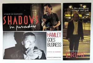 Kaurismaki Shadows in Paradise Hamlet goes business Crime Punishment Movie Flyer - Picture 1 of 11