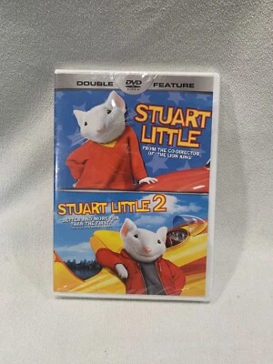 Stuart Little 1 and 2 Double Feature (DVD, 2013) - New Factory Sealed - Image 1 of 2