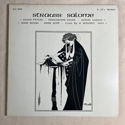 RICHARD STRAUSS Salome 1977 Vinyl 2xLP I Grandi Interpreti IGI-289 - VG+ - Image 1 of 4