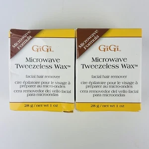 Gigi Microwave Tweezeless Wax 1 Ounce (Pack of 2) - Picture 1 of 7