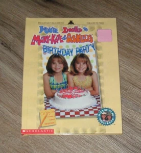 1998 You're Invited To Mary-Kate & Ashley's Birthday Party hc BOOK Olsen Twins - Picture 1 of 1