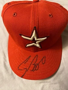 CRAIG BIGGIO Signed Autographed Houston Astros Hat Fleer Authentication HOF - Picture 1 of 2