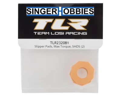TEAM LOSI RACING TLR232081 SHDS Max Torque Slipper Pads (2) 22X-4 HH - Image 1 of 2