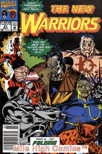 NEW WARRIORS (1990 Series)  (MARVEL) #21 NEWSSTAND Fine Comics Book