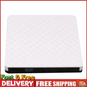 USB 3.0 CD Player High Speed Transfer DVD Recorder for Tablet (White) ~ - Bild 1 von 8