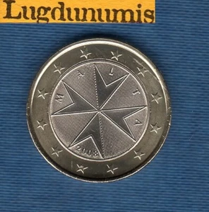 Malte 2008 1 Euro SUP SPL Provenant d'un rouleau - Malta - Imagen 1 de 1