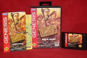Operation Europe: Path to Victory 1939-45 (Sega Genesis, 1994) CIB Complete - Picture 1 of 9