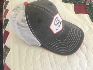 New Kubota Grey / White Snap Back Mesh Ball Cap Hat - Picture 1 of 5