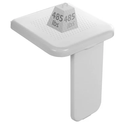 Asiento de ducha plegable Dyna-Living montado en la pared 485 libras soporte de carga plegable S... Foto 1 de 4