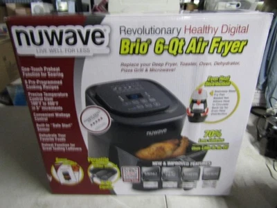 NUWAVE BRIO HEALTHY 6 QT AIR FRYER COOKER DIGITAL - Image 1 of 4
