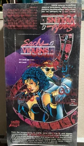 SACHS & VIOLENS SEALED CARD BOX COMIC IMAGES 1993 - Picture 1 of 5
