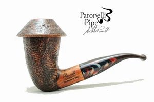 Nuevo tubo de brezo PARONELLI Calabash chorro de arena hecho a mano - Imagen 1 de 8