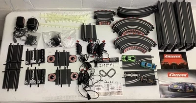 Огромный набор трассовых автомоделей Carrera Go масштаб 1/43 4 трассовые автомодели и многое другое, пожалуйста, прочтите - Изображение 1 из 4