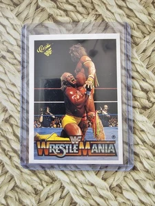 Hulk Hogan / Ultimate Warrior 1990 Classic WWF #135 Wrestlemania - Picture 1 of 2