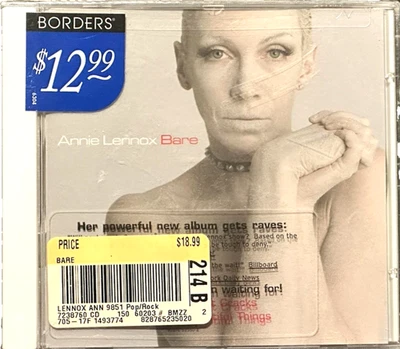 Annie Lennox – Bare (2003) Sealed CD – J Records BMG – Borders Price Sticker Foto 1 de 2