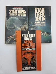 Vintage Star Trek Original Series Pocket Books Science Fiction Lot of 3 Total - Picture 1 of 5