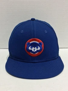 Chicago Cubs New Era 9FIFTY Gorra de Camionero Snapback Gorra Ajustable Logotipo Antiguo Oso - Imagen 1 de 13