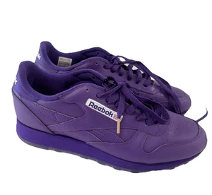 Reebok Classic Leather Popsicle Sneaker Lila Größe 10,5 (UK 9,5 / EU 44) - Bild 1 von 10