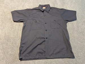 Vintage Big Mac Shirt Mens Medium Gray Penneys Work Workwear 1960s  - Picture 1 of 8