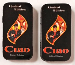 Dylan dog Briquets Collection Ciao Lot 2 Briquets Edition Limitée Box Étain - Picture 1 of 5