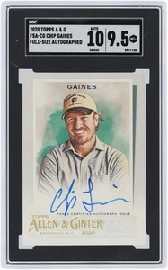 Chip Gaines Signed 2020 Topps Allen & Ginter #FSA-CG SGC Rated 9.5/10 Card - Imagen 1 de 1