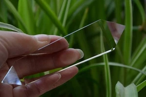 Tibetan Quartz Crystal Vogel Wand: 4-Sided Reiki Healing Point - Picture 1 of 5