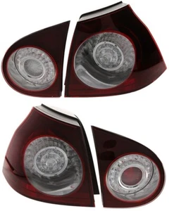 Original LED Rückleuchten SET in Kirschrot Rot / Schwarz für VW Golf 5 V 2003- - Bild 1 von 2