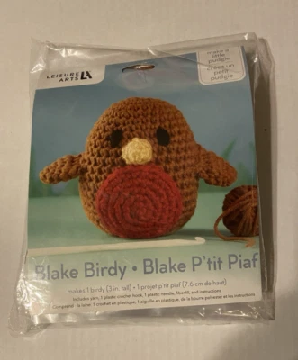 Leisure Arts Friend Birdy Crochet Pudgie Kit 57011 - Image 1 of 2
