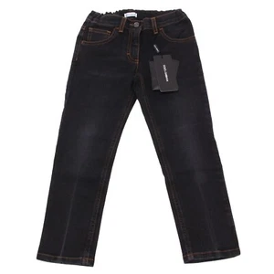 7934Q Pantalones de mezclilla DOLCE & GABBANA JUNIOR Negro Niña - Imagen 1 de 4
